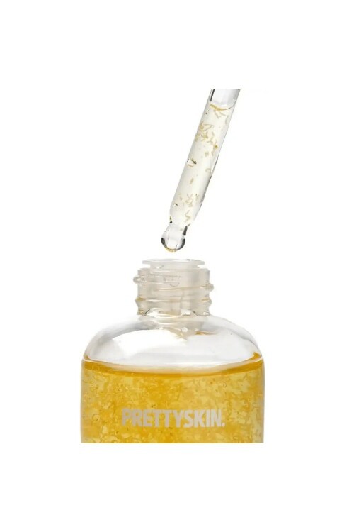 PS PRETTYSKIN 24K Gold Collagen Ampoule 50 ml | Altın ve Kolajen İçerikli Sıkılaştırıcı Yüz Serumu