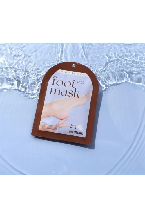 PS PRETTYSKIN Bliss Rich Renew Foot Mask 16 ml | Nemlendirici Ayak Bakım Maskesi 3lü Set
