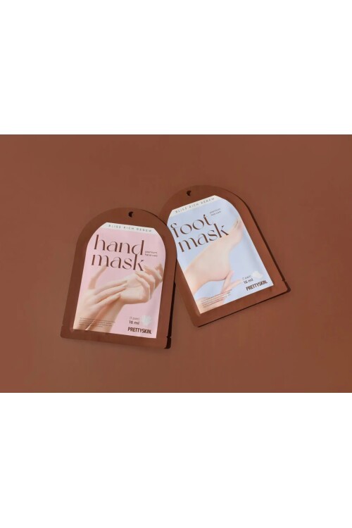 PS PRETTYSKIN Bliss Rich Renew Nemlendirici El Bakım Maskesi ve Nemlendirici Ayak Bakım Maskesi