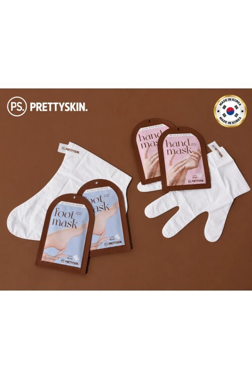PS PRETTYSKIN Bliss Rich Renew Nemlendirici El Bakım Maskesi ve Nemlendirici Ayak Bakım Maskesi