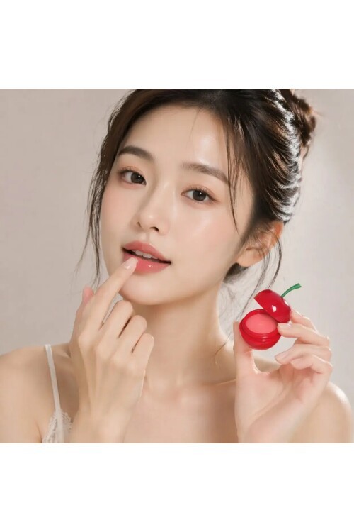 PS PRETTYSKIN Cherry Lip Balm 9 gr | Nemlendirici Kiraz Özlü Dudak Bakım Balmı