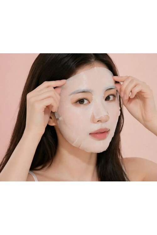 PS PRETTYSKIN Cica Ampoule Mask Sheet 23g | Cilt Yatıştırıcı Nemlendirici Kağıt Yüz Maskesi 5li Set
