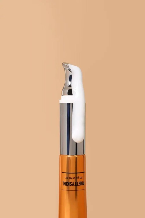 PS PRETTYSKIN Glutathione TX1 Vita Eye Cream 20 g | Soğutucu Titreşimli Aplikatör Aydınlatıcı ve Kırışıklık Karşıtı Göz Çevresi Kremi
