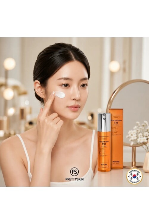 PS PRETTYSKIN Glutathione TX1 Vita Eye Cream & Glutathione TX1 Vita Serum