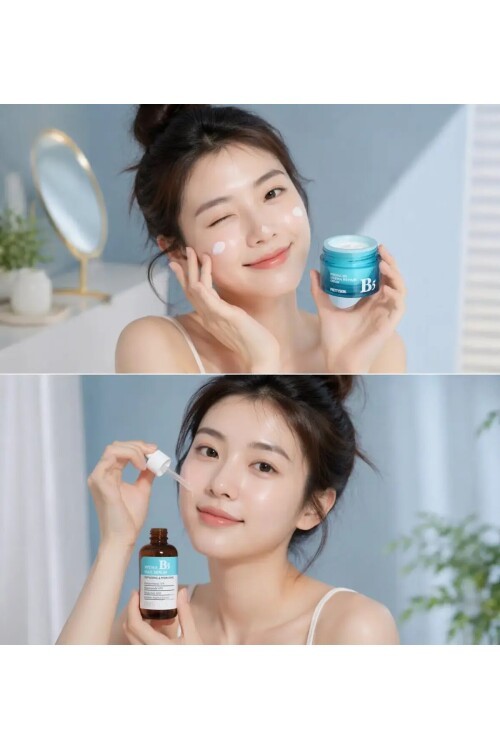PS PRETTYSKIN Hydra B5 Derma Repair Cream & Hydra B5 Max Serum