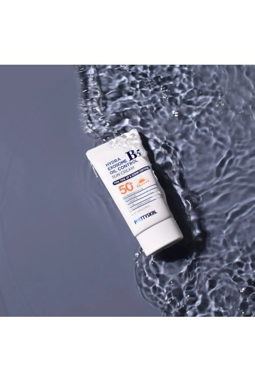 PS PRETTYSKIN Hydra Exosome B5 Oil Control Sun Cream SPF50+ PA++++ 50 ml | Karma Ciltler İçin Sebum Dengeleyici Güneş Kremi