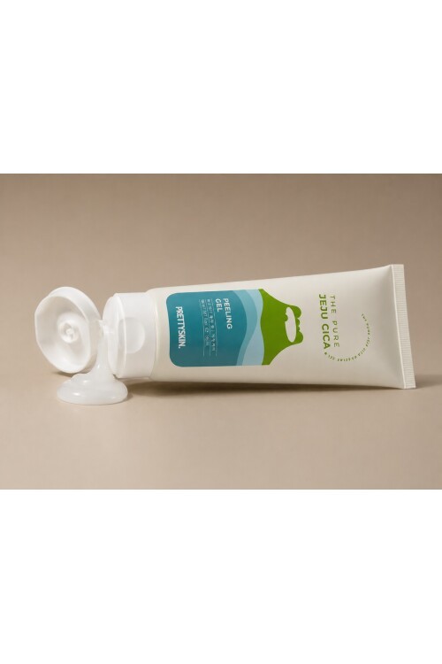 PS PRETTYSKIN Jeju Cica Peeling Gel – Hassas ve Yağlı Ciltler İçin Yatıştırıcı Peeling 150ml