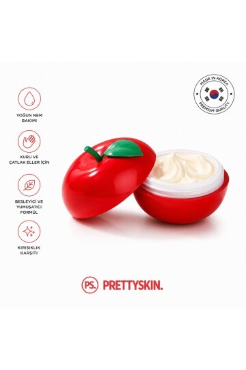 PS PRETTYSKIN Apple Hand Cream 35 gr | Nemlendirici Elma Özlü El Kremi