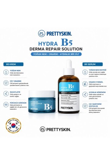 PS PRETTYSKIN Hydra B5 Derma Repair Cream & Hydra B5 Max Serum