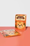 PS PRETTYSKIN Animal Tiger Aqua Mask 25gr | Nemlendirici Kaplan Desenli Kağıt Yüz Maskesi 4lü Set