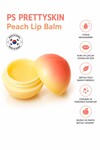 PS PRETTYSKIN Peach Lip Balm 9 gr | Nemlendirici Şeftali Özlü Dudak Bakım Balmı