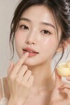 PS PRETTYSKIN Peach Lip Balm  & Cherry Lip Balm 9g